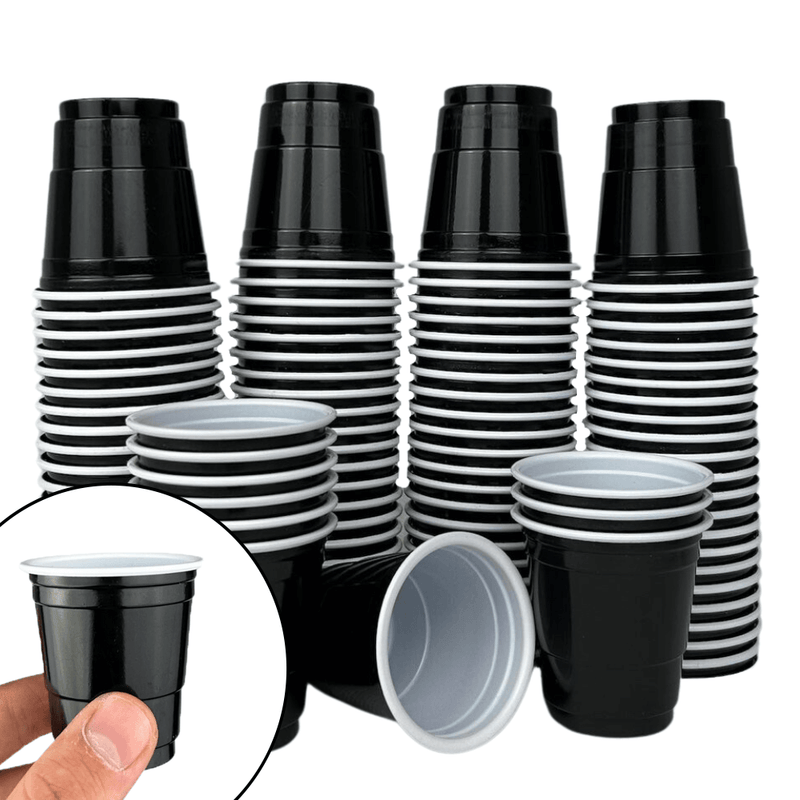 Shot Cups Schwarz (50x)