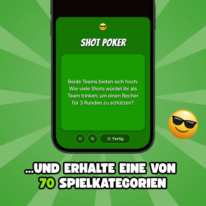 QR-Pong Mehrwegbecher Set (Grün/Schwarz)