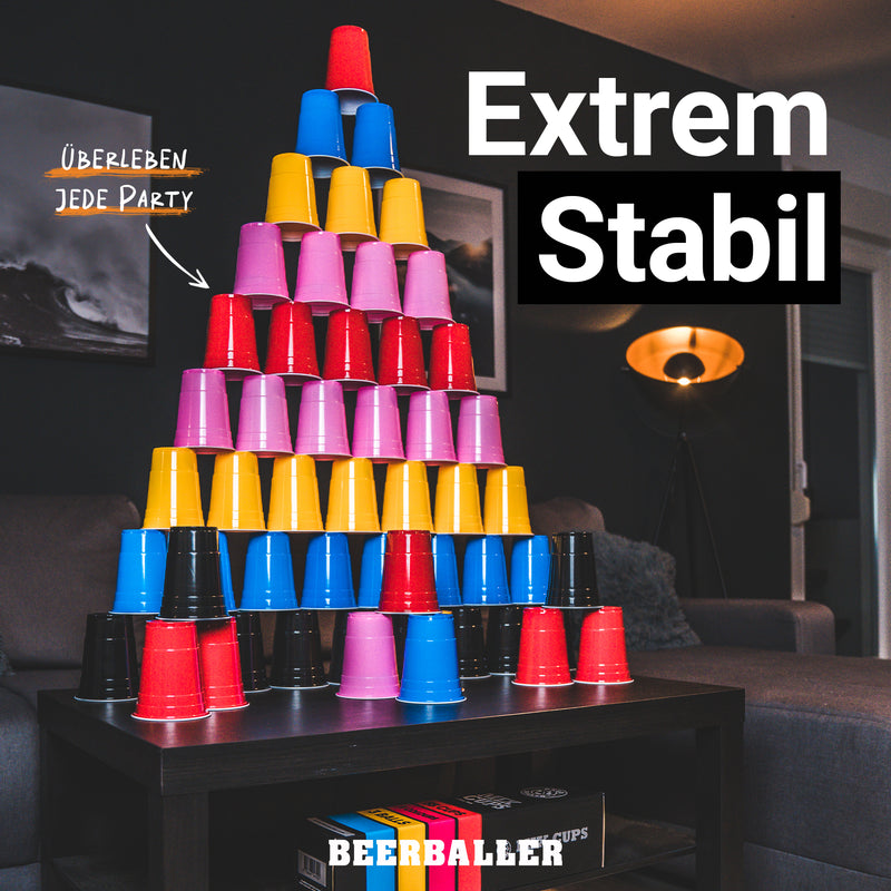 BeerBaller® Mix Cups (55x inkl. 3 Bällen)