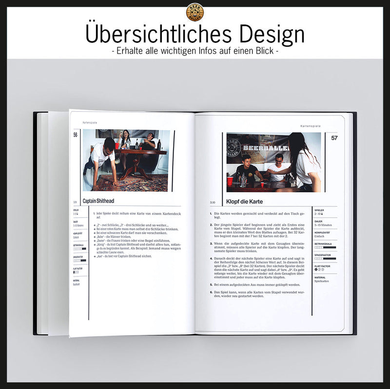 Trinkspiel Buch 'Best of Trinkspiele'