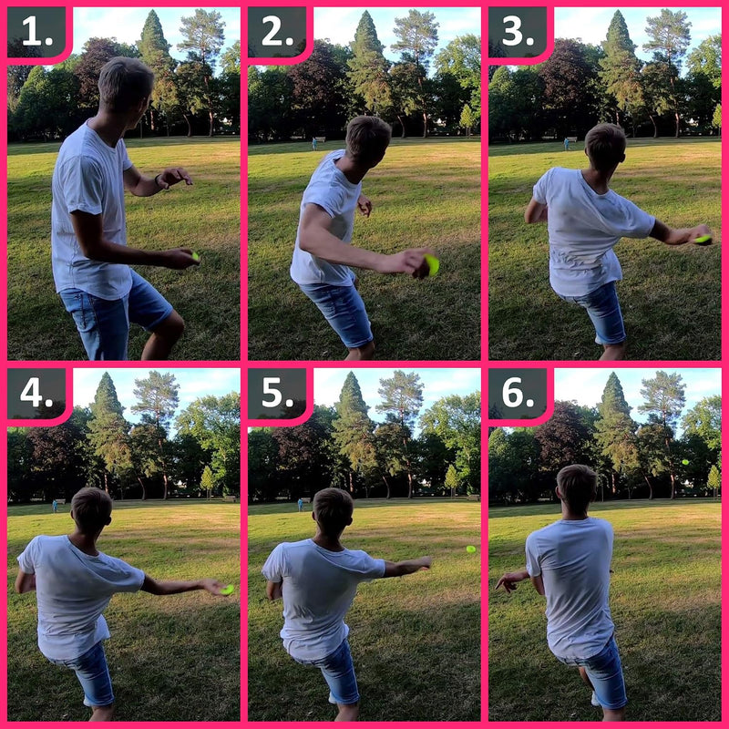 Mini Frisbee aus Silikon | Flexible Wurfscheibe für unterwegs