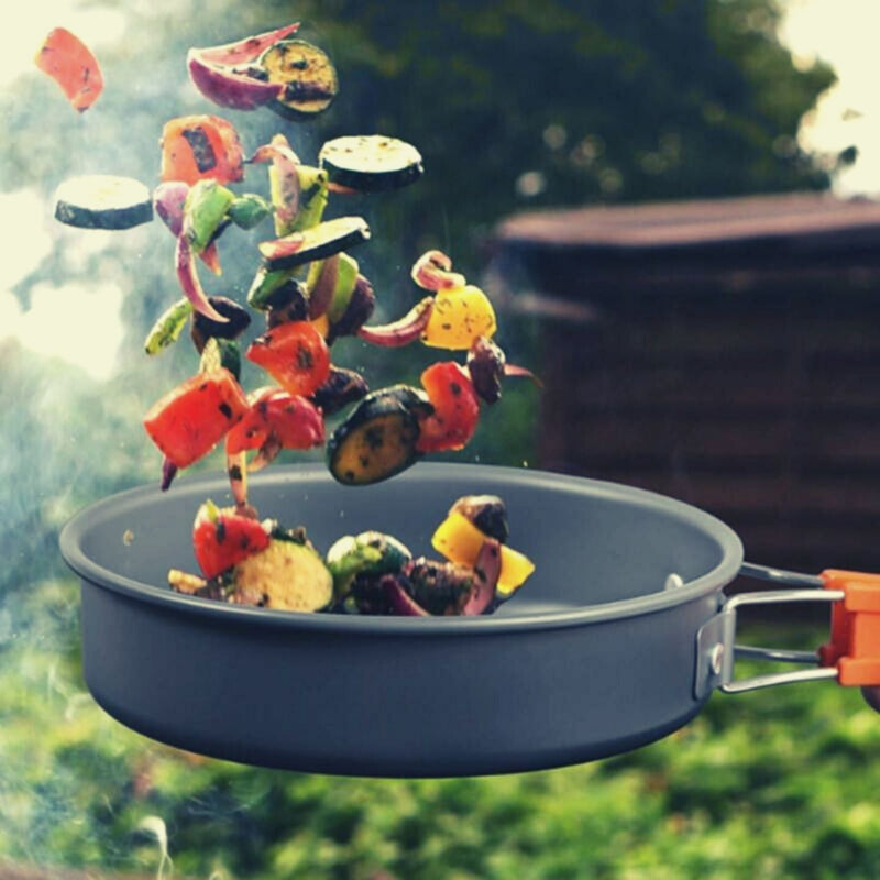 12 Teiliges Outdoor Camping Kochset