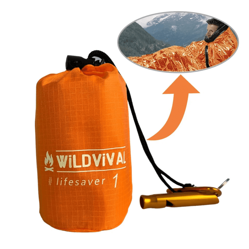 Rettungsdecke - Notfall Schlafsack "LifeSaver"