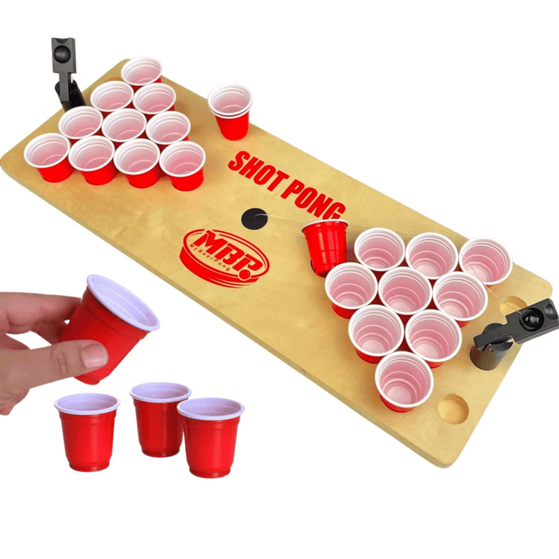 MYBEERPONG® Shot Pong inkl. Shot Becher