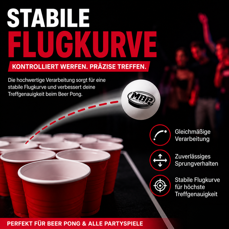 MYBEERPONG® Beer Pong Bälle