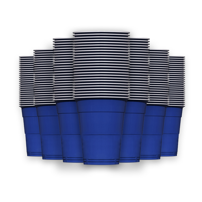 Beer Pong Becher Blau (800x)