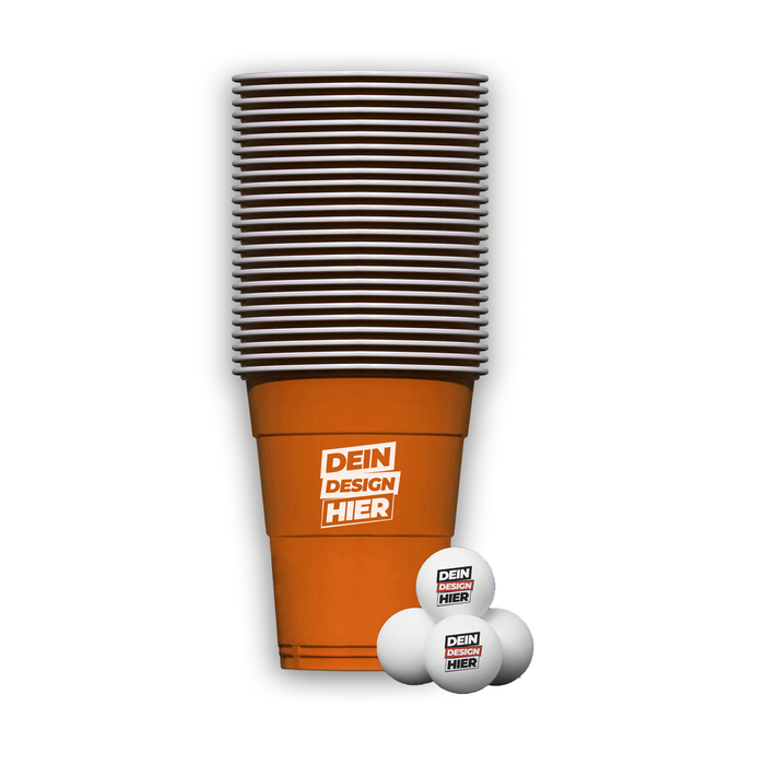 Beer Pong Becher Set Personalisiert (1500 Stück)