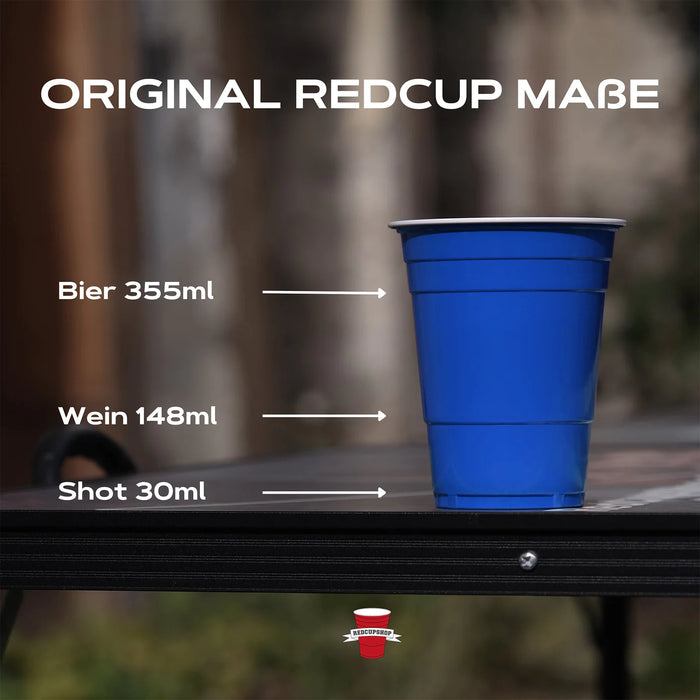 Beer Pong Becher Blau (200x)