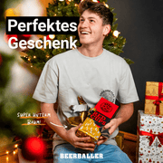 Beer Pong Becher Set Rot mit Logo - BeerBaller
