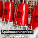 Beer Pong Becher Set Rot mit Logo - BeerBaller