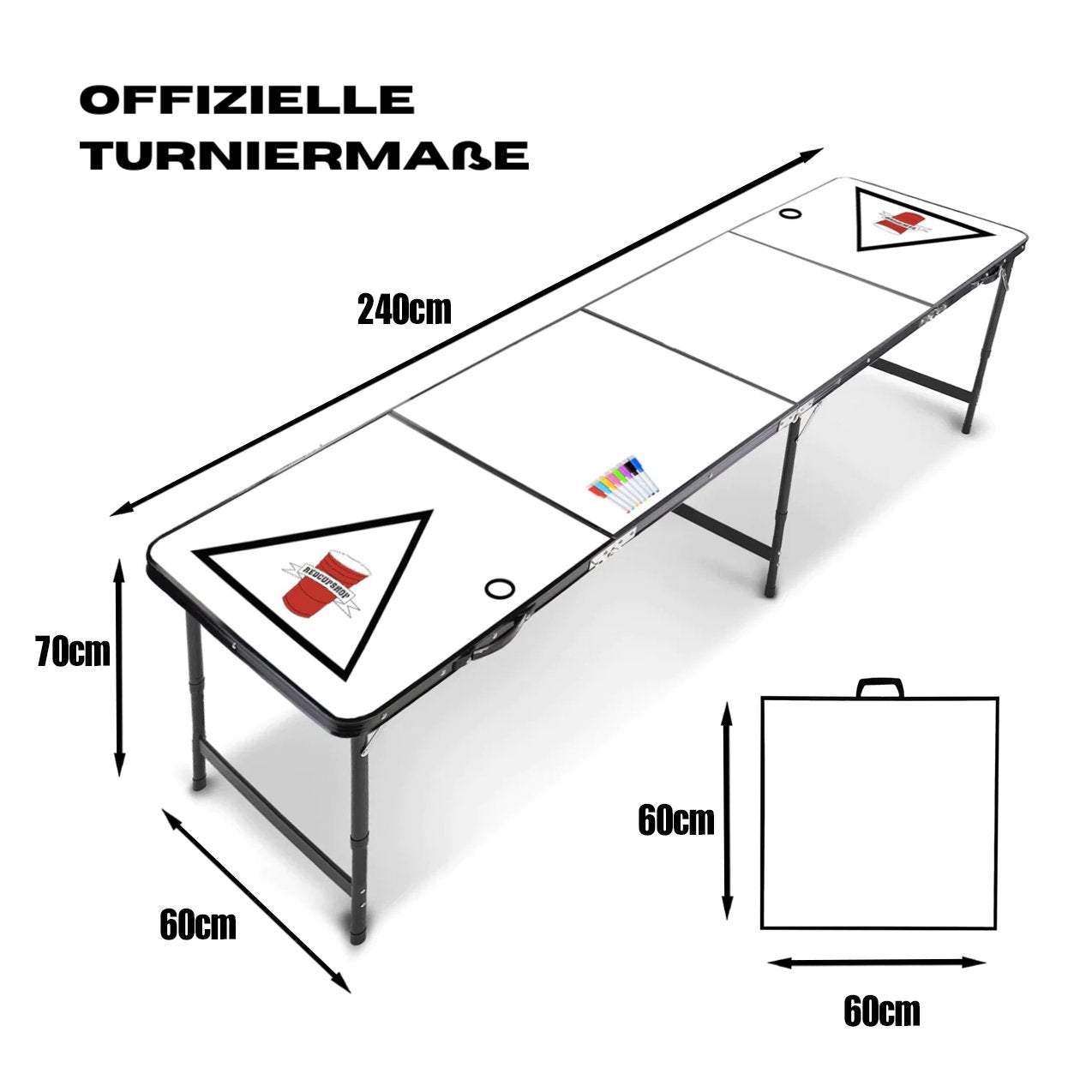 OFFIZIELLE TURNIERMASSE