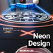 Beer Pong Tisch Set "LED NEON" inkl. 50 Becher, 12 Bälle & Party Pong - BeerBaller