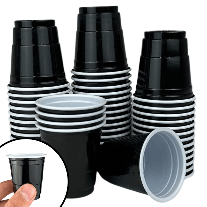 Shot Cups Schwarz (50x)