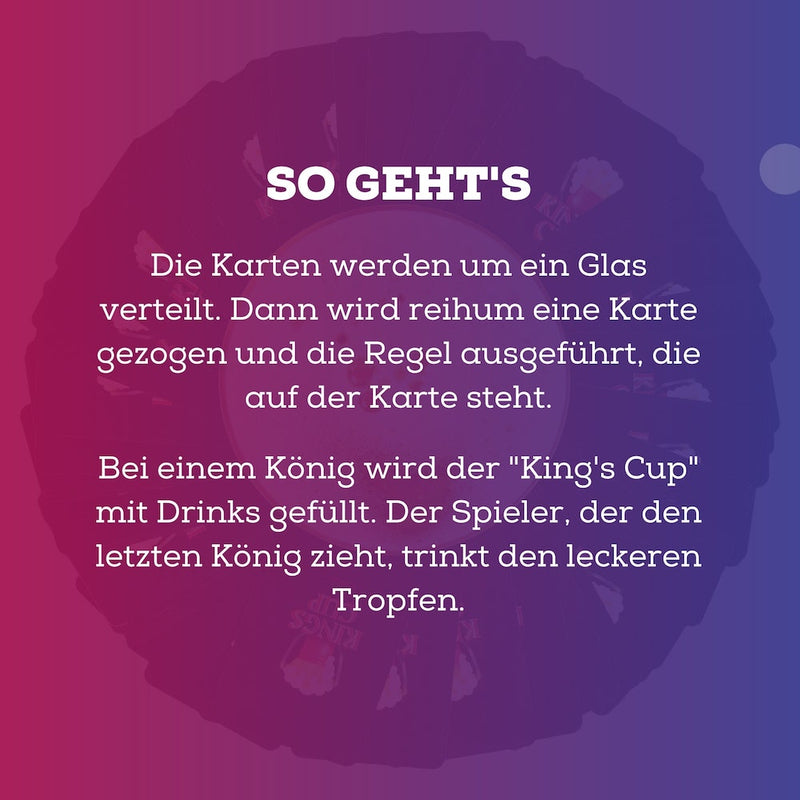 Trinkspiel 'Kings Cup'