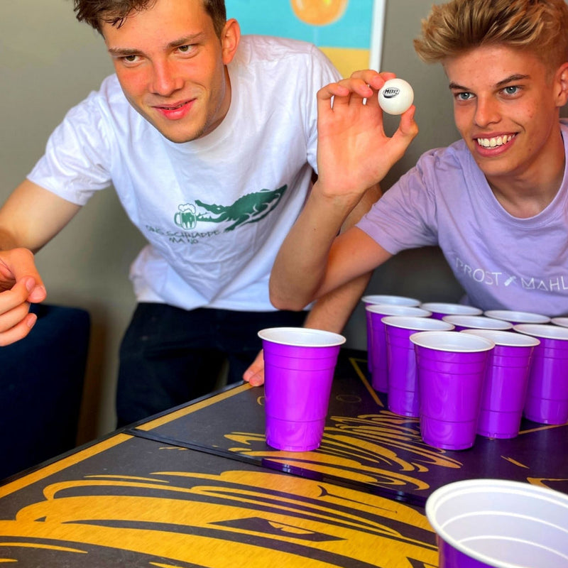 Beer Pong Becher Lila (50x)