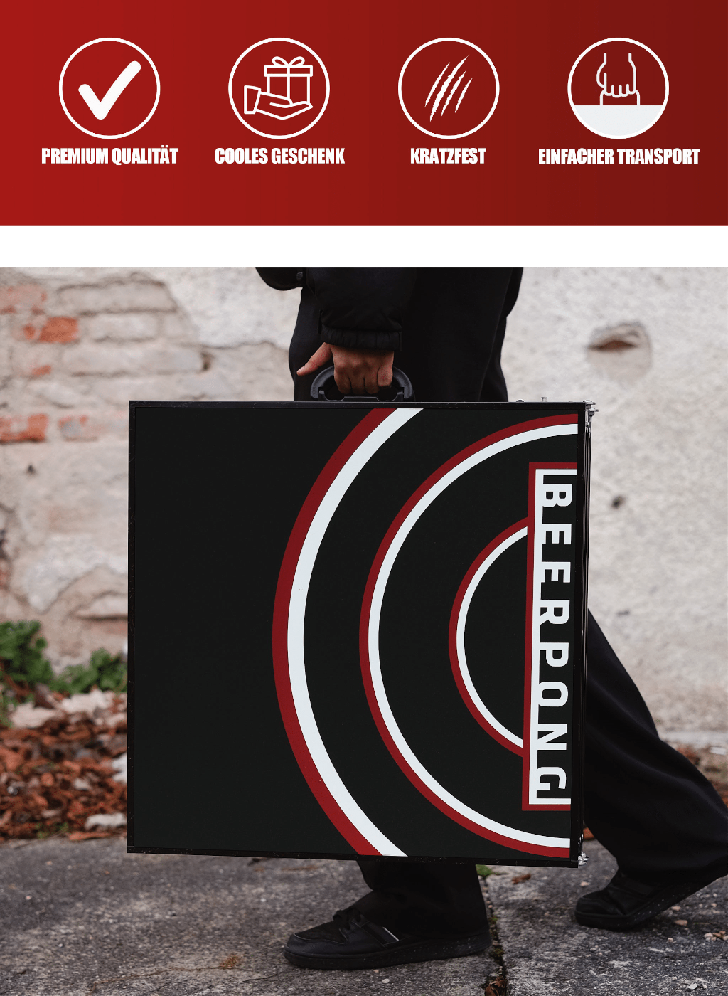 RedCupShop Beer Pong Tisch 'Original RedCupShop'