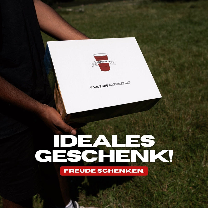 RedCupShop XXL Beer Pong Pool Luftmatratze 'Schaffung'