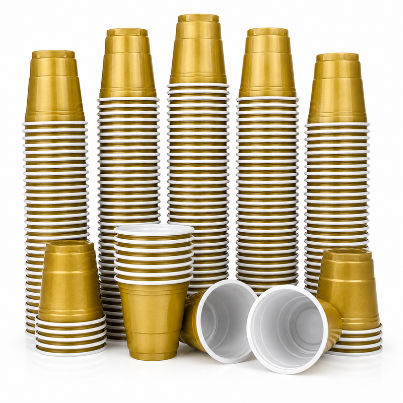 Shot Cups Gold (50x)
