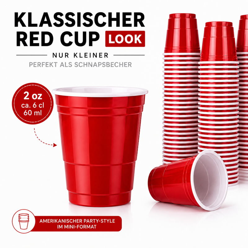 Shot Cup Set (20x inkl. 2 Bällen)