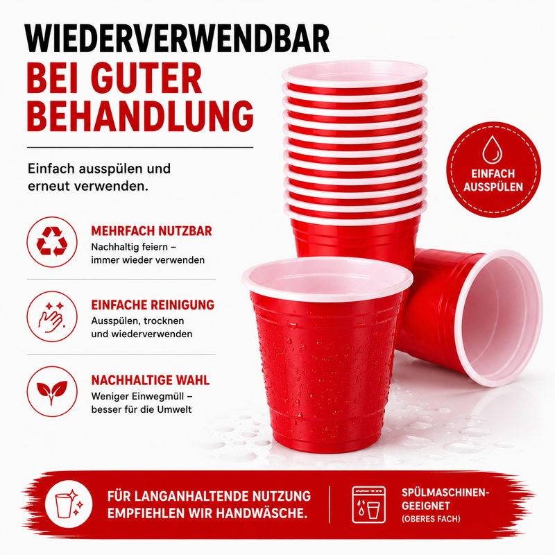 Shot Cup Set (20x inkl. 2 Bällen)