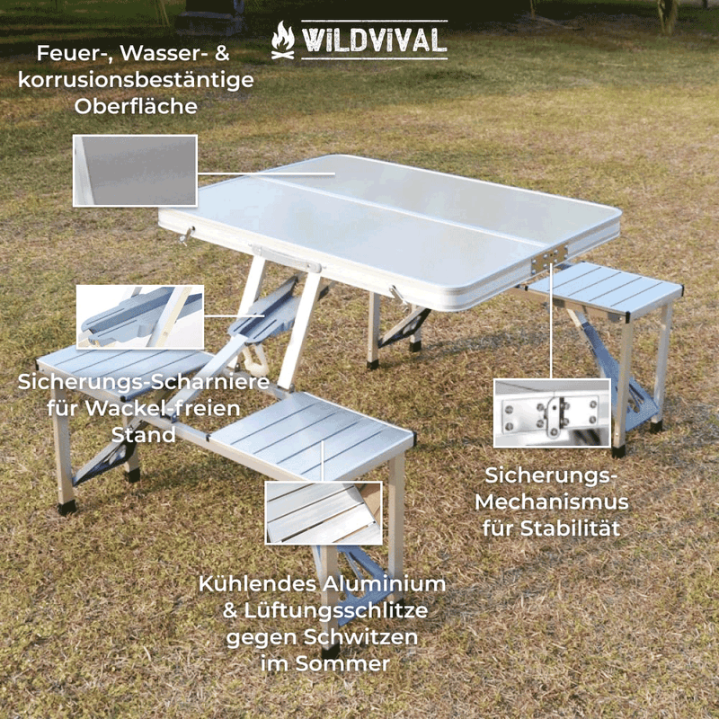 Outdoor Camping-Garnitur