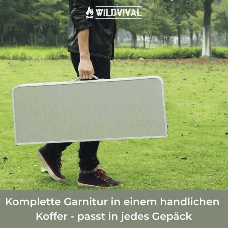 Outdoor Camping-Garnitur