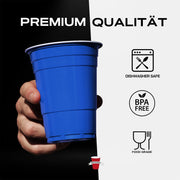 RedCupShop Beer Pong Becher Set Blau