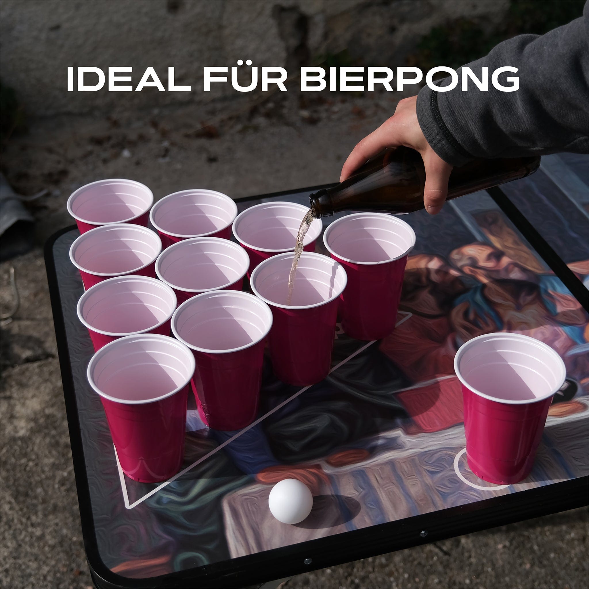 RedCupShop Beer Pong Becher Set Pink