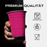 RedCupShop Beer Pong Becher Set Pink